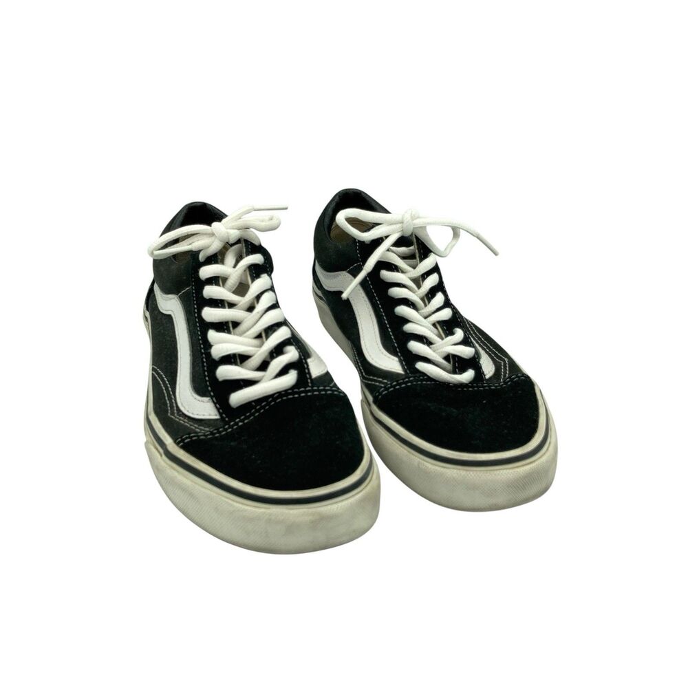 Vans Old Skool Core Shoes Black/White Womens Size 9 Mens Size 7.5 Skateboard